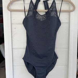 Ballet Rosa Grey Leotard